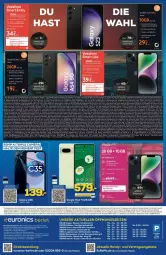 Gazetka promocyjna Euronics - Prospekte - Gazetka - ważna od 17.05 do 17.05.2023 - strona 10 - produkty: angebot, angebote, Apple, bier, bree, eier, eis, elle, ente, gin, Handy, mam, Samsung, smartphone, spee, tee, telefon, Ti, Tiere, tisch, torte, uhr, vodafone, Yo