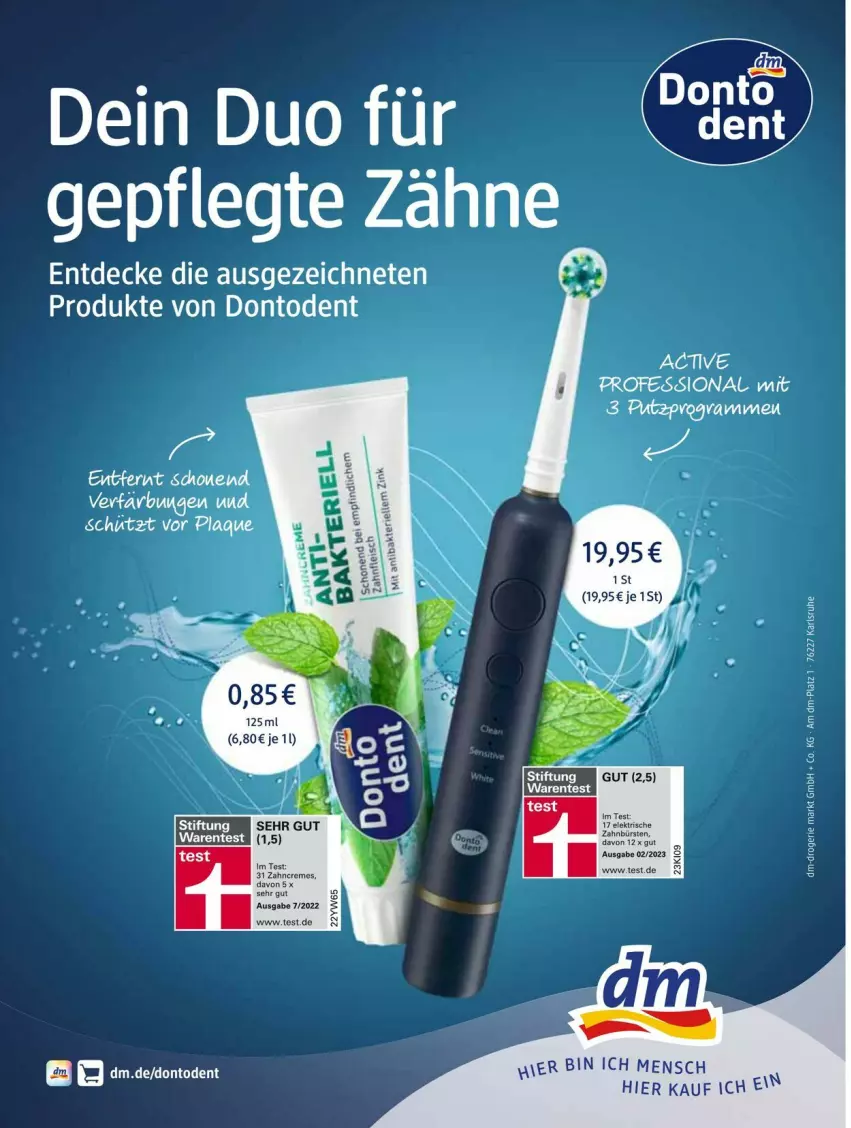 Aktueller Prospekt Dm Drogerie - Prospekte - von 01.03 bis 31.03.2024 - strona 2 - produkty: decke, ente