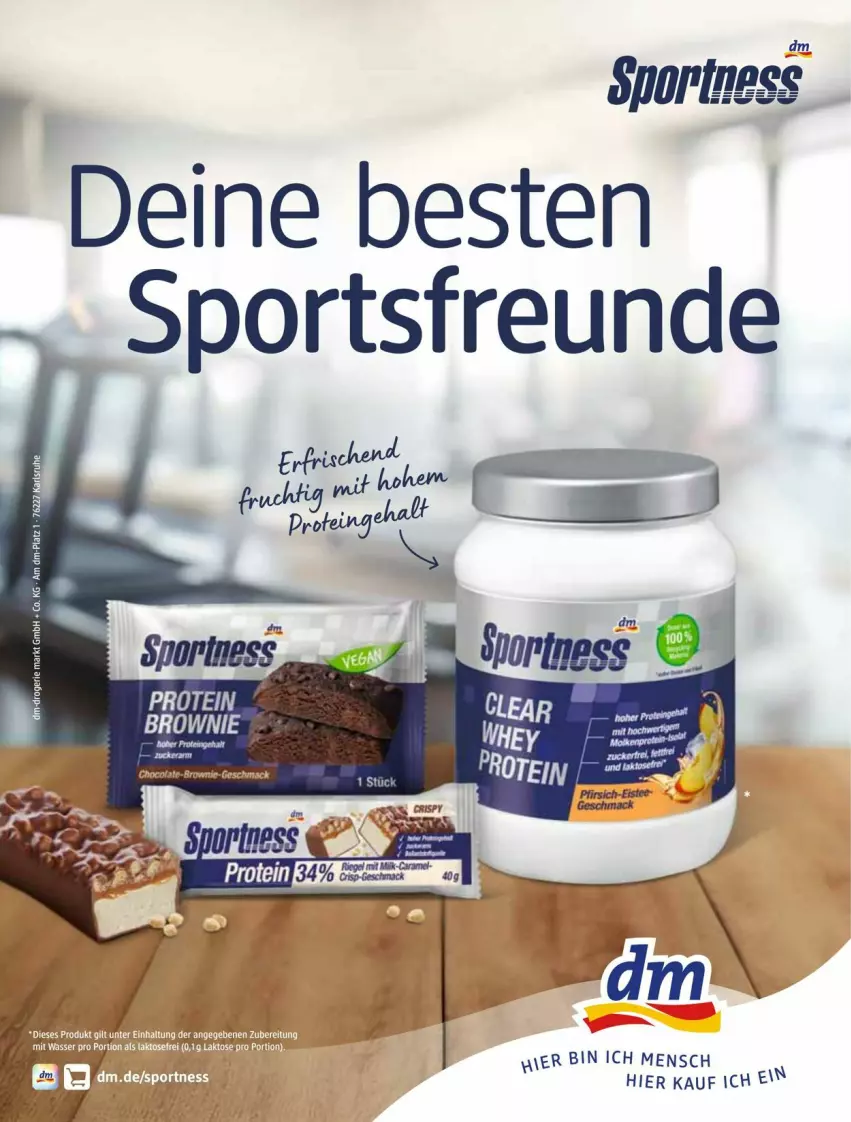 Aktueller Prospekt Dm Drogerie - Prospekte - von 01.03 bis 31.03.2024 - strona 44 - produkty: Sport, zucker