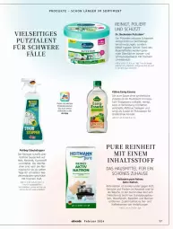 Gazetka promocyjna Dm Drogerie - Prospekte - Gazetka - ważna od 31.03 do 31.03.2024 - strona 97 - produkty: Alverde, Dr. Beckmann, dunstabzug, eis, elle, erde, essig, fenster, heitmann, Holz, kaffee, küche, Kühne, limette, limetten, Mett, metten, reifen, reiniger, schwamm, tee, Ti, tisch, topf, topper, wasser