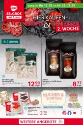 Gazetka promocyjna Selgros - Food - Gazetka - ważna od 22.02 do 22.02.2023 - strona 1 - produkty: beutel, bohne, caffe, espresso, espresso oder, garnelen, lack, LG, Ria, Schal, Schale, Ti