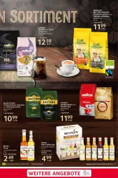 Gazetka promocyjna Selgros - Food - Gazetka - ważna od 22.02 do 22.02.2023 - strona 17 - produkty: angebot, angebote, beutel, bio, bohne, caffe, eier, eis, espresso, flasche, intenso, jacobs, Jacobs Crema, lavazza, monin, oder espresso, reis, sirup, tee, Ti