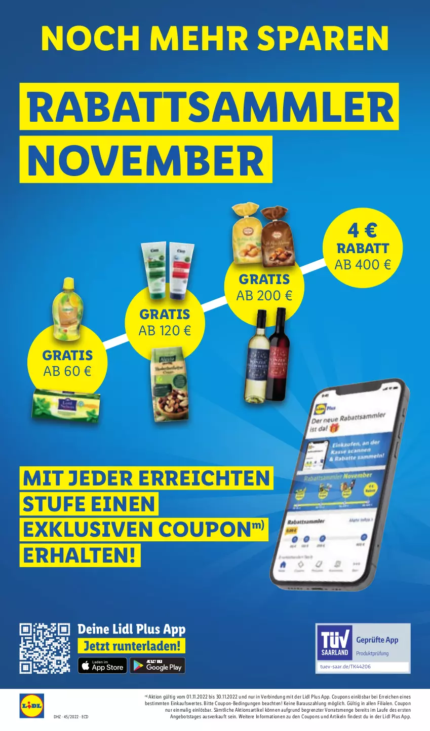 Aktueller Prospekt Lidl - Aktionsprospekt - von 07.11 bis 12.11.2022 - strona 50 - produkty: angebot, coupon, coupons, Ti, ZTE