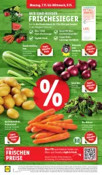 Gazetka promocyjna Lidl - Aktionsprospekt - Gazetka - ważna od 12.11 do 12.11.2022 - strona 2 - produkty: Abtei, angebot, bio, discount, eis, elle, ente, frucht, kartoffel, kartoffeln, magazin, möhren, obst, Obst und Gemüse, reis, Rote Zwiebel, salat, speisekartoffeln, stauden, Ti, und gemüse, zwiebel, zwiebeln