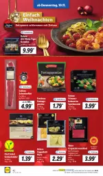 Gazetka promocyjna Lidl - Aktionsprospekt - Gazetka - ważna od 12.11 do 12.11.2022 - strona 42 - produkty: ACC, bohne, bohnen, Cap, Carpaccio, eis, elle, filet, garnelen, Knödel, Mantel, ndk, olive, oliven, olivenöl, olivenöl extra, parmigiano, parmigiano reggiano, pasta, reggiano, reis, rind, Schal, Schale, schwein, schweine, schweinefilet, Speck, Ti, weihnachten, wein, weine