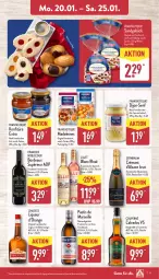 Gazetka promocyjna Aldi Nord - Von Montag - Gazetka - ważna od 25.01 do 25.01.2025 - strona 11 - produkty: aperitif, asti, Bau, beutel, brut, Cognac, dijon-senf, flasche, frucht, getränk, gin, konfitüre, konfitüre extra, leco, leine, LG, lillet, liqueur, mac, mars, mit frucht, orange, rotwein, sac, senf, Ti, wein, ZTE