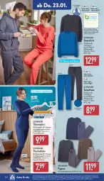 Gazetka promocyjna Aldi Nord - Von Montag - Gazetka - ważna od 25.01 do 25.01.2025 - strona 20 - produkty: aldi, Bau, baumwolle, Clogs, dell, eis, garnitur, gin, Holz, hose, Kinder, Mode, ndk, Pyjama, reis, Ria, Schal, Schale, shirt, Sweathose, Sweatshirt, Thermoshirt, Ti, up2fashion, wolle, ZTE