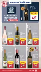 Gazetka promocyjna Aldi Nord - Von Montag - Gazetka - ważna od 25.01 do 25.01.2025 - strona 5 - produkty: amaro, burgunder, cuvée, eis, ente, flasche, gin, grauburgunder, nuss, Pinot, pinot noir, primitivo, reis, Ria, roséwein, rotwein, sauvignon, sauvignon blanc, silvaner, Ti, tiefpreis, wein, weine, Weißwein, Yo, ZTE