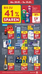 Gazetka promocyjna Aldi Nord - Von Montag - Gazetka - ważna od 25.01 do 25.01.2025 - strona 9 - produkty: blend-a-med, bürste, cola, creme, drink, eis, elle, flasche, geschirr, gillette, gin, Heu, kosmetik, mac, oral-b, Pflegecreme, pril, Rasierklinge, rasierklingen, red bull, reis, roll-on, shampoo, spülmittel, teller, Ti, vita, vitalis, wein, Weißwein, zahnbürste, zahncreme, ZTE, zucker