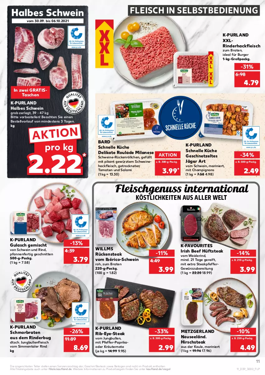 Aktueller Prospekt Kaufland - von 30.09 bis 06.10.2021 - strona 11