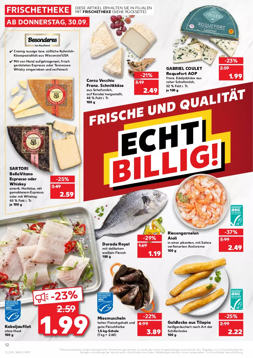 Aktueller Prospekt Kaufland - von 30.09 bis 06.10.2021 - strona 12