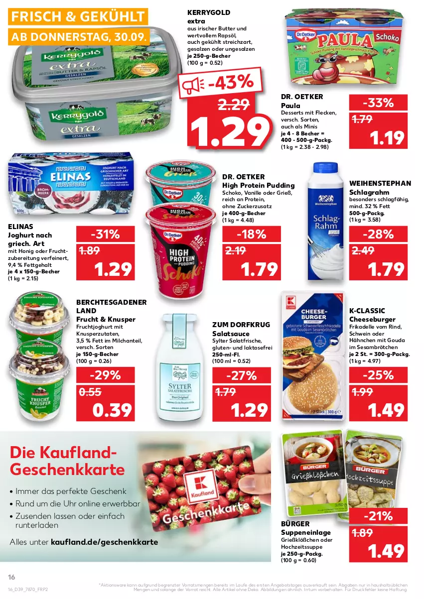 Aktueller Prospekt Kaufland - von 30.09 bis 06.10.2021 - strona 16