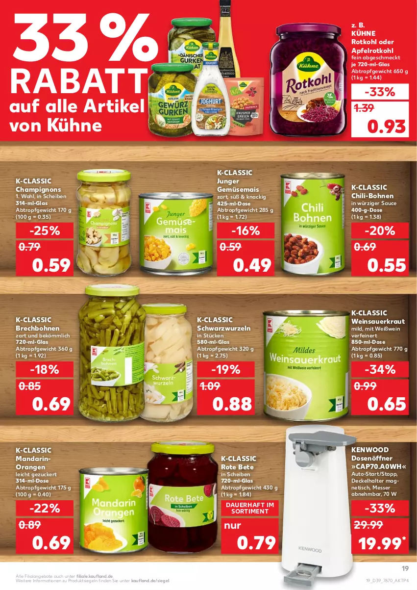 Aktueller Prospekt Kaufland - von 30.09 bis 06.10.2021 - strona 19