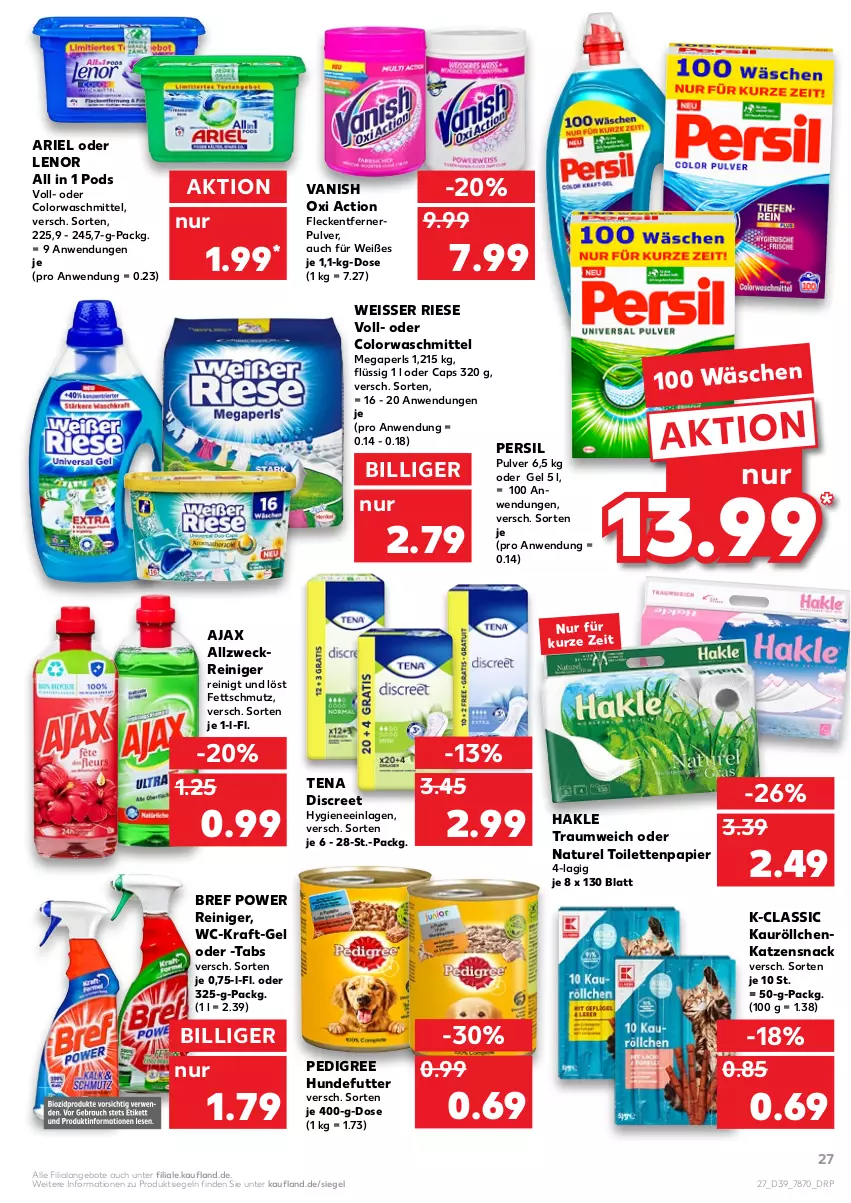 Aktueller Prospekt Kaufland - von 30.09 bis 06.10.2021 - strona 27