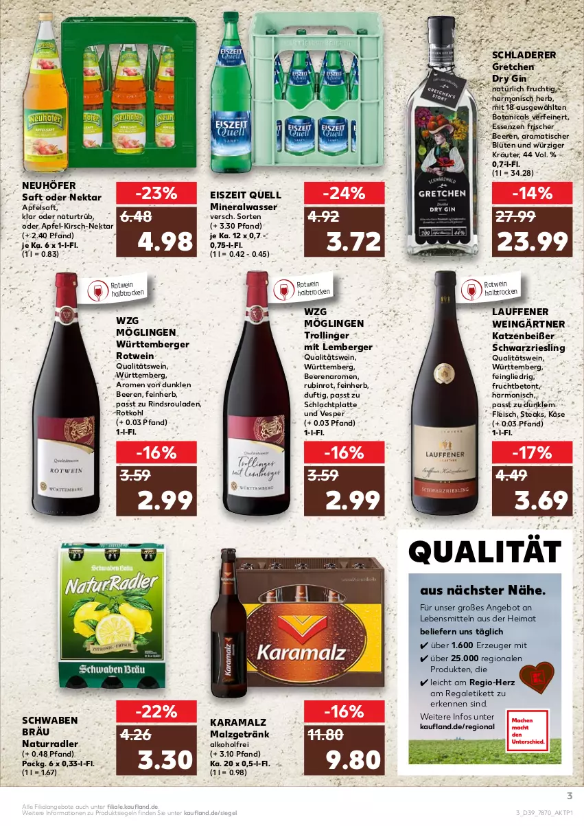 Aktueller Prospekt Kaufland - von 30.09 bis 06.10.2021 - strona 3