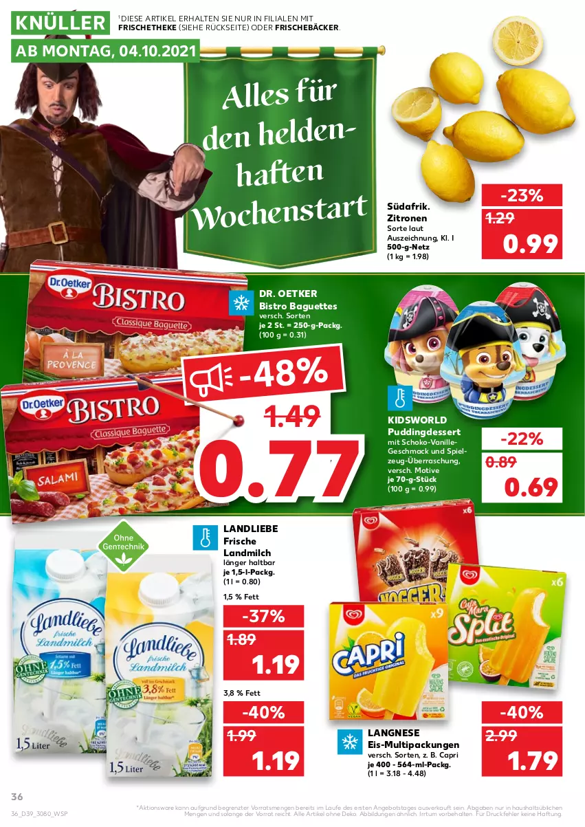 Aktueller Prospekt Kaufland - von 30.09 bis 06.10.2021 - strona 36