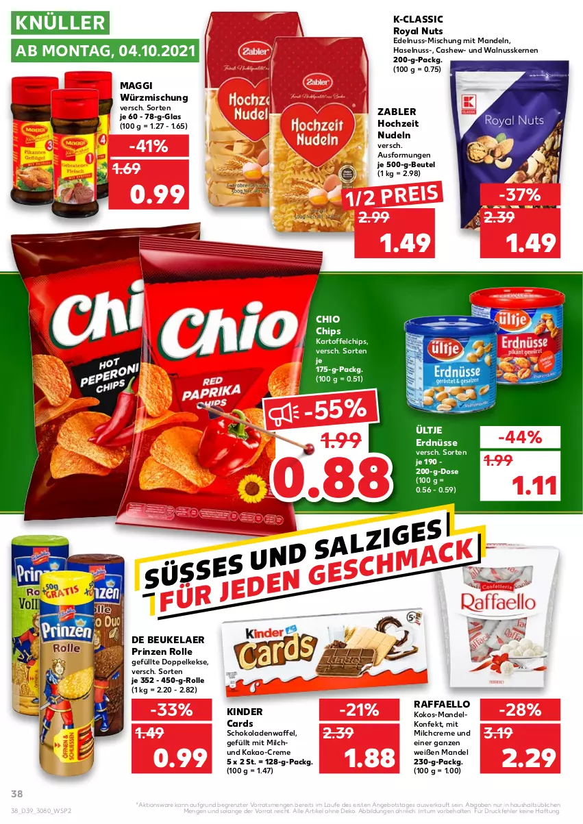 Aktueller Prospekt Kaufland - von 30.09 bis 06.10.2021 - strona 38