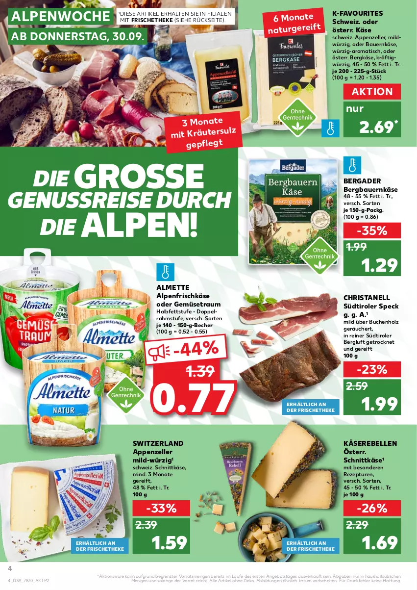 Aktueller Prospekt Kaufland - von 30.09 bis 06.10.2021 - strona 4