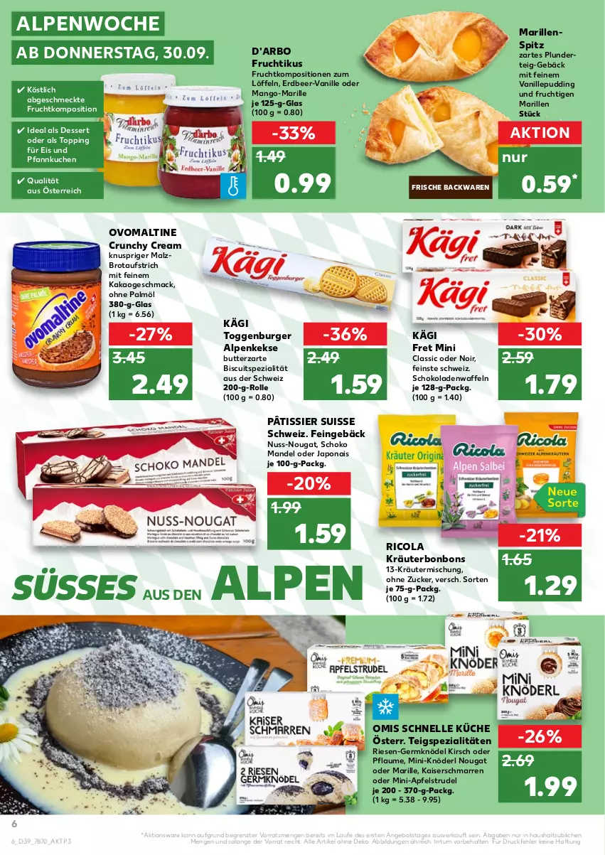 Aktueller Prospekt Kaufland - von 30.09 bis 06.10.2021 - strona 6