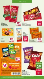 Gazetka promocyjna Wasgau - Gazetka - ważna od 16.05 do 16.05.2026 - strona 14 - produkty: angebot, auer, beutel, bio, Brei, brezel, chio chips, chips, coupon, coupons, eis, erde, frucht, fruchtgummi, gin, griesson, huober, nestlé, orange, popcorn, reis, riegel, salz, schoko, schokoriegel, Ti, trolli, trolli fruchtgummi, waffeln