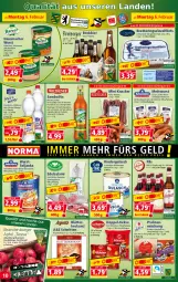 Gazetka promocyjna Norma - Norma - Gazetka - ważna od 13.02 do 13.02.2023 - strona 10 - produkty: Becher, beere, bier, Brandenburger äpfel, braten, braun, brombeere, burger, cocktail, cocktails, creme, Edelsalami, eis, eiscreme, elle, filet, filets, flasche, frucht, Fruchtmark, gulasch, Hausmacher, hering, Herings, himbeer, himbeere, keks, kekse, knacker, knoblauch, kühlregal, leberwurst, likör, mac, mango, maracuja, marinade, Mett, mettwurst, mit knoblauch, pfirsich, pils, pralinen, regal, reis, rezept, rind, rinder, rindergulasch, ring, Rotwurst, sac, salami, sauce, schnitten, sekt, spitzenqualität, Ti, tiefpreis, wurst, würstchen