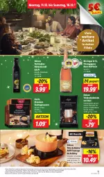 Gazetka promocyjna Lidl - Aktionsprospekt - Gazetka - ważna od 16.12 do 16.12.2023 - strona 17 - produkty: angebot, berliner, bier, brut, champagne, champagner, coupon, eier, eis, elle, Käse, Kürbis, Kürbiskernöl, milch, reis, sauce, saucen, schnittkäse, schoko, schokolade, schokowürfel, schweizer schnittkäse, Tête de Moine, Ti, wein, würfel, ZTE