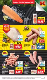 Gazetka promocyjna Lidl - Aktionsprospekt - Gazetka - ważna od 16.12 do 16.12.2023 - strona 5 - produkty: aktionspreis, angebot, bratwurst, coupon, eis, filet, geschnetzeltes, grobe bratwurst, lachs, preisvorteil, pute, Putengeschnetzeltes, Putenoberkeule, reis, rwe, Ti, wurst, Zelt, ZTE