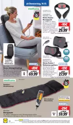 Gazetka promocyjna Lidl - Aktionsprospekt - Gazetka - ważna od 16.12 do 16.12.2023 - strona 50 - produkty: angebot, auto, dell, eis, elle, isana, kissen, Massagegerät, medisana, Mode, ndk, Persona, reis, sana, Schal, Schale, silvercrest, Sitzauflage, Ti, Tiere, ZTE