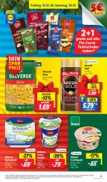 Gazetka promocyjna Lidl - Aktionsprospekt - Gazetka - ważna od 16.12 do 16.12.2023 - strona 61 - produkty: angebot, bio, bioland, Bona, coupon, crème fraîche, eis, elle, erde, frucht, Fruchtquark, Milbona, Nescafé, nescafé gold, pasta, quark, reis, schoko, schokolade, schokoladen, speisequark, tafelschokolade, teller, Ti, ZTE