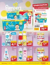 Gazetka promocyjna Netto Marken-Discount - Filial-Angebote - Gazetka - ważna od 21.05 do 21.05.2022 - strona 25 - produkty: angebot, auer, bebivita, bio, coupon, coupons, dauertiefpreis, eis, frucht, hipp, Kinder, nuk, Pants, reiniger, reis, säfte, sofortrabatt, Ti, tiefpreis, vita, windeln, windeln oder pants, ZTE