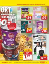 Gazetka promocyjna Netto Marken-Discount - Filial-Angebote - Gazetka - ważna od 21.05 do 21.05.2022 - strona 37 - produkty: angebot, Cashew, dvd, eis, elle, frucht, fruchtgummi, katjes, mab, mandel, mandeln, mikrowelle, popcorn, reis, Ti, ZTE