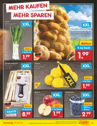 Gazetka promocyjna Netto Marken-Discount - Filial-Angebote - Gazetka - ważna od 21.05 do 21.05.2022 - strona 5 - produkty: angebot, beere, beeren, beutel, eimer, eis, heidelbeere, heidelbeeren, kartoffel, kartoffeln, korb, LG, sac, spargel, speisekartoffeln, Ti, zitrone, zitronen, ZTE