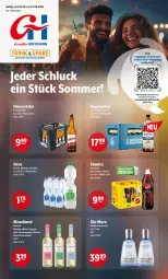 Gazetka promocyjna Getraenke Hoffmann - Prospekte - Gazetka - ważna od 23.08 do 23.08.2025 - strona 1 - produkty: angebot, angebote, burgunder, decke, ente, gin, gin mare, grauburgunder, hasseröder, limo, limonade, moselland, Müller, Müller-Thurgau, pils, premium pils, riesling, Rivaner, sinalco, Ti