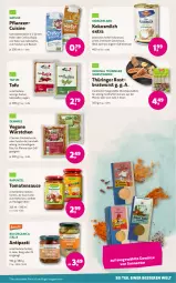 Gazetka promocyjna Denns Biomarkt - Gazetka - ważna od 09.04 do 09.04.2024 - strona 13 - produkty: antipasti, asti, bio, bratwurst, dennree, eis, essig, gewürz, gin, grill, hafer, kokos, kokosmilch, kokosnuss, mac, milch, natur, nuss, original thüringer, pasta, Pastagericht, pfanne, pflanze, pflanzen, regal, reis, ring, rostbratwurst, sahne, SANTE, sauce, soja, Spezi, thüringer rostbratwurst, Ti, Tofu, tomate, tomaten, wurst, würstchen