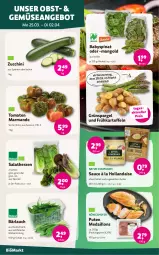 Gazetka promocyjna Denns Biomarkt - Gazetka - ważna od 09.04 do 09.04.2024 - strona 4 - produkty: angebot, Babyspinat, beutel, eis, elle, Frühkartoffeln, hollandaise, kartoffel, kartoffeln, mango, medaillons, natur, obst, ohne palmöl, pute, reis, salat, salatherzen, sauce, Schal, Schale, spargel, spinat, Ti, tomate, tomaten, Wild, ZTE, zucchini, zucker