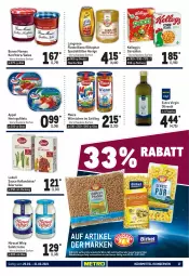 Gazetka promocyjna Metro - Food - Gazetka - ważna od 31.03 do 31.03.2021 - strona 17 - produkty: auto, bihophar, bonne maman, cerealien, creme, filet, filets, flasche, gelee, gin, hering, Herings, heringsfilets, hollandaise, honig, in olivenöl, Kellogg‘s, konfitüre, Konserven, langnese, LG, lukull, mam, meica, miracel, miracel whip, olive, oliven, olivenöl, ring, salat, salatcreme, sauce, sauce hollandaise, Spezi, Ti, tisch, würstchen