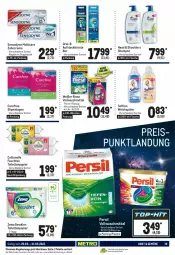 Gazetka promocyjna Metro - Food - Gazetka - ważna od 31.03 do 31.03.2021 - strona 19 - produkty: bürste, carefree, cottonelle, creme, elle, feuchtes toilettenpapier, flasche, obst, oral-b, Palette, papier, persil, sensodyne, shampoo, slip, slipeinlagen, Softlan, Ti, toilettenpapier, vollwaschmittel, waschmittel, weichspüler, zahncreme, zewa