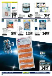 Gazetka promocyjna Metro - Food - Gazetka - ważna od 31.03 do 31.03.2021 - strona 3 - produkty: beutel, Caviar, Dorade, dorade royal, elle, feinkost, filet, filets, fisch, Fischfeinkost, forelle, frutti di mare, garnelen, jako, lachs, lachsfilet, lack, Metro, Muscheln, Räucherlachs, rel, ring, Schal, Schale, stührk, terrine, Ti, Tintenfischringe