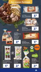 Gazetka promocyjna AldiSud - IN ZWEI WOCHEN - Gazetka - ważna od 26.11 do 26.11.2022 - strona 35 - produkty: bio, butter, Dominosteine, eis, honig, kuchen, Lebkuchen, mandel, marzipan, Marzipanfüllung, reis, schoko, schokolade, Spritzgebäck, Stollen, Ti, Zartbitterschokolade