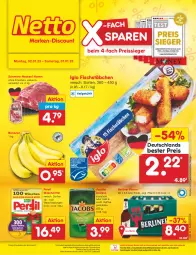 Gazetka promocyjna Netto Marken-Discount - Filial-Angebote - Gazetka - ważna od 07.01 do 07.01.2023 - strona 1 - produkty: angebot, banane, bananen, berliner, bestpreis, eis, fisch, fischstäbchen, iglo, jacobs, kaffee, ndk, persil, persil waschmittel, pils, pilsner, reis, reiss, schwein, schweine, Ti, waschmittel, wein, weine, ZTE