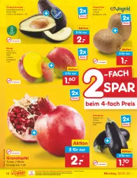 Gazetka promocyjna Netto Marken-Discount - Filial-Angebote - Gazetka - ważna od 07.01 do 07.01.2023 - strona 12 - produkty: apfel, asti, aubergine, auberginen, avocado, bestpreis, chiquita, eis, gin, grana, granatapfel, kiwi, mango, ndk, Rana, reis, Ti