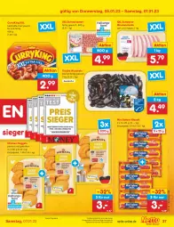 Gazetka promocyjna Netto Marken-Discount - Filial-Angebote - Gazetka - ważna od 07.01 do 07.01.2023 - strona 37 - produkty: angebot, aqua, bestpreis, braten, chicken nuggets, curry, currywurst, eis, gewürz, küche, Küchen, Mett, minutensteaks, Muscheln, nuggets, reis, salami, schwein, schweine, schweinemett, steak, steaks, Ti, wein, weine, wurst, ZTE