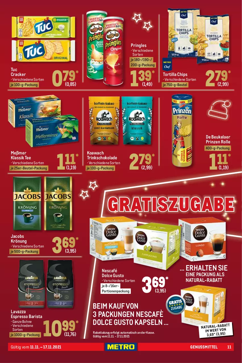 Aktueller Prospekt Metro - Food - von 11.11 bis 17.11.2021 - strona 11