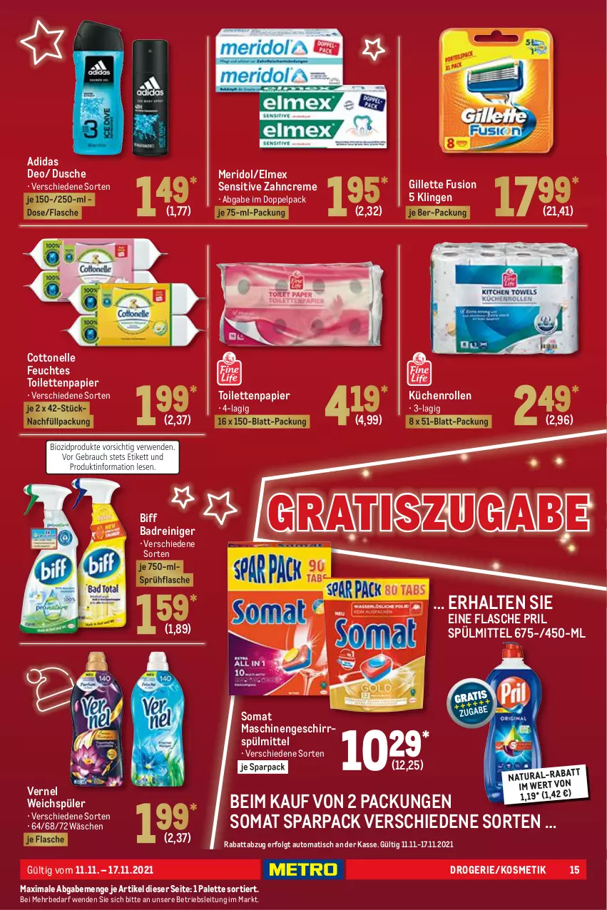 Aktueller Prospekt Metro - Food - von 11.11 bis 17.11.2021 - strona 15