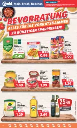 Gazetka promocyjna Combi - Prospekte - Gazetka - ważna od 30.09 do 30.09.2023 - strona 17 - produkty: angebot, angebote, apfel, apfelmus, bio, Brühe, eimer, eis, flasche, kartoffel, kartoffelsalat, keimöl, Konserven, Kühne, leimer, mazola, mehl, meica, Müller, Paniermehl, reis, salat, sauce, Ti, wurst, würstchen, Zabler, ZTE