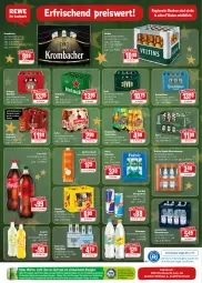 Gazetka promocyjna Rewe - REWE Ihr Kaufpark - Gazetka - ważna od 24.12 do 24.12.2021 - strona 24 - produkty: Alwa, Astra, Beckers Bester, Benediktiner, bier, coca-cola, cola, desperados, drink, drucker, Duck, eis, elle, energy drink, Engel, erdinger, fever-tree, flasche, gerolsteine, gerolsteiner, gin, granini, granini die limo, heineken, jever, kerze, krombache, krombacher, limo, limonade, limonaden, lindt, mandel, mandeln, mineralwasser, natur, red bull, reis, rel, schweppes, sinalco, steiner, tequila, Ti, tonic, tonic water, veltins, volvic, wasser