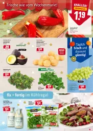 Gazetka promocyjna Rewe - REWE Ihr Kaufpark - Gazetka - ważna od 24.12 do 24.12.2021 - strona 3 - produkty: avocado, avocados, Babyspinat, bio, dressing, eis, feldsalat, florette, kartoffel, kartoffeln, kräuter, LG, paprika, paprika rot, salat, salatdressing, Schal, Schale, speisekartoffeln, spinat, Spitzpaprika, Sylter, tafeltrauben, Ti, trauben, Wild, Zum Dorfkrug