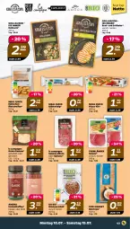 Gazetka promocyjna Netto - Woche 28 - Gazetka - ważna od 15.07 do 15.07.2023 - strona 3 - produkty: bio, blätterteig, eis, filet, filets, grana, grana padano, grill, Halloumi, instantkaffee, kaffee, Knuspermüsli, milch, milchreis, müsli, padano, pizza, Rana, reifen, reis, salami, spinat