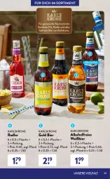 Gazetka promocyjna AldiSud - GRILLEN KANN SO ALDI SEIN. - Gazetka - ważna od 31.07 do 31.07.2022 - strona 25 - produkty: alkohol, Apple, bier, cider, decke, eis, ente, flasche, grapefruit, krone, nuss, ohne alkohol, pils, radler, reis, Ti