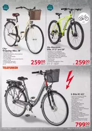 Gazetka promocyjna Selgros - Non Food - Gazetka - ważna od 04.05 do 04.05.2022 - strona 21 - produkty: akku, Bau, E-Bike, elle, felgen, gabel, Kette, korb, LG, nexus, promax, reifen, rücklicht, sattel, Schal, shimano, telefunken, Ti